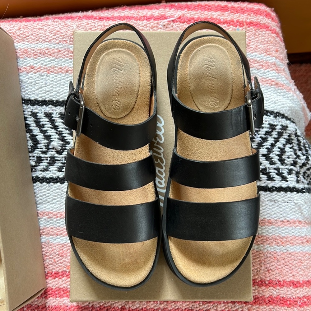 Madewell Strappy Lugsole Sandal